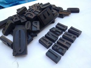 Wooden Letters