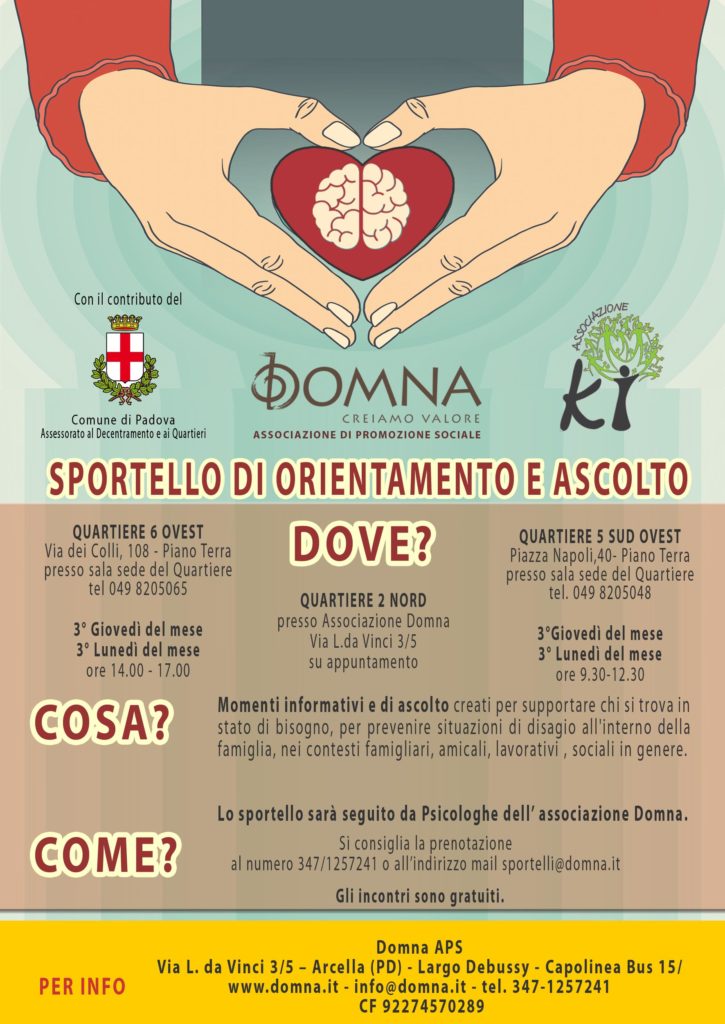 informazioni supporto psicologa