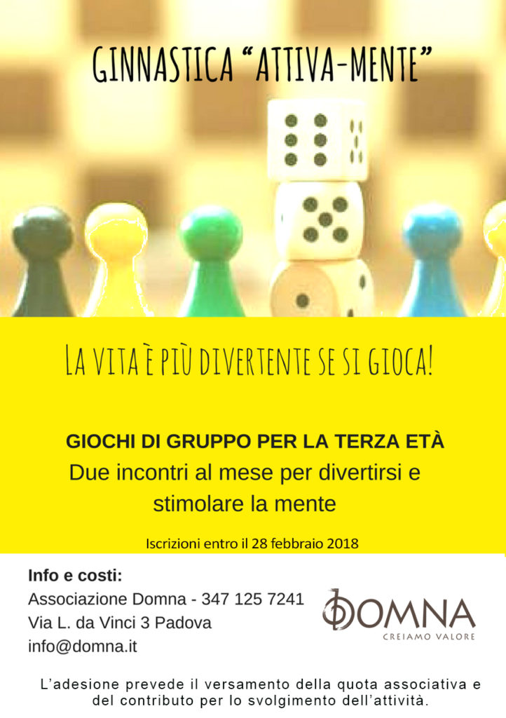GINNASTICA ATTIVA MENTE 2018