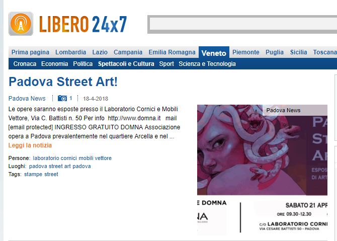 LIBERO PADOVA STREET ART